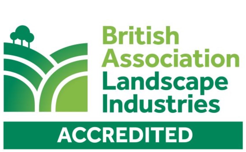 Accreditation Logo from British Association of Landscape Industries
